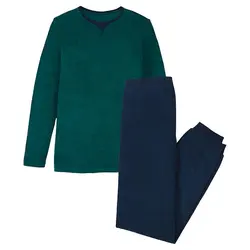 ست بلوز و اسلش حوله‌ای مردانه(لارج) - فروشگاه لباس جانان‌