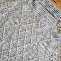 پلیور بافت یقه‌شل زنانه اسمارا (لارج) - فروشگاه لباس جانان‌