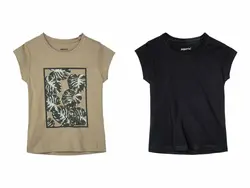 پک دوتایی تیشرت دخترانه - فروشگاه لباس جانان‌