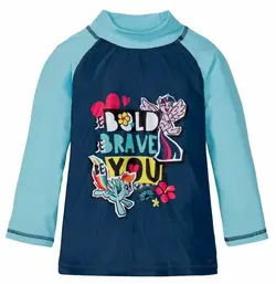 مایو آستین بلند ضد یووی پونی(۸تا۱۰سال) - فروشگاه لباس جانان‌