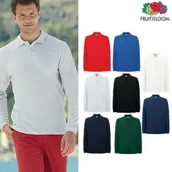 پولوشرت آستین بلند و تمام پنبه