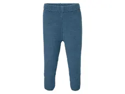 شلوار بافت جورابدار نوزادی تمام پنبه(6تا12ماه)