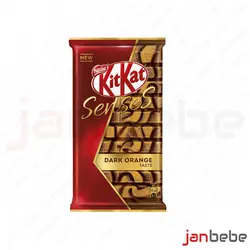 خرید، مشخصات و قیمت شکلات تلخ پرتقالی کیت کت Kit Kat ✔️ janbebe
