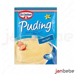 خرید، مشخصات و قیمت پودر پودینگ دکتر اوتکر با طعم وانیل مقدار 120 گرم ✔️ janbebe