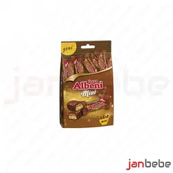 خرید، مشخصات و قیمت شکلات مینی آلبنی اولکر 89 گرمی Ulker Albeni Mini ✔️ janbebe