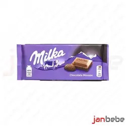 خرید، مشخصات و قیمت شکلات میلکا Milka با طعم دسر شکلات ۱۰۰ گرم ✔️ janbebe