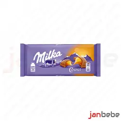 خرید، مشخصات و قیمت شکلات کاراملی 100 گرمی میلکا ✔️ janbebe