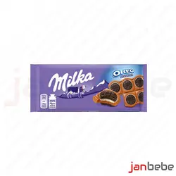 خرید، مشخصات و قیمت شکلات 92 گرمی میلکا مدل OREO ✔️ janbebe