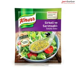 خرید، مشخصات و قیمت سس سالاد سیر و سرکه کنور Knorr ✔️ janbebe