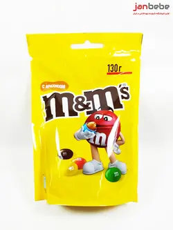 خرید، مشخصات و قیمت اسمارتیز ام اند امز m&m’s مدل (Capaxucom (130g✔️ janbebe
