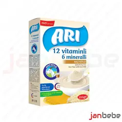 خرید، مشخصات و قیمت سرلاک فرنی برنج با شیر بز مارک آری ARI ✔️ janbebe