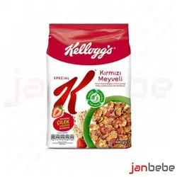 خرید، مشخصات و قیمت کورن فلکس میوه های قرمز اسپشیال کلاگز Kelloggs Special ✔️ janbebe