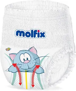 پوشک مولفیکس شورتی سایز 4 تعداد 136 عددی - فروشگاه جان به به