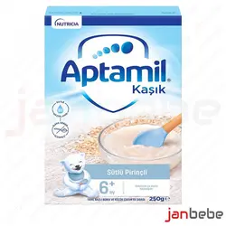 خرید، مشخصات و قیمت سرلاک آپتامیل APTAMIL با طعم شیر و برنج ✔️ janbebe