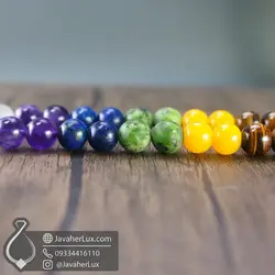 گردنبند هفت چاکرا مدل ریسمان انرژی جواهرلوکس _ کد 400944
