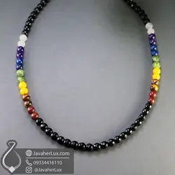 گردنبند هفت چاکرا مدل ریسمان انرژی جواهرلوکس _ کد 400944
