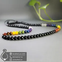 گردنبند هفت چاکرا مدل ریسمان انرژی جواهرلوکس _ کد 400944