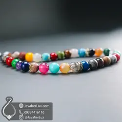 تسبیح احجار الشفا سنگ درمانی 7 چاکرا جواهر لوکس Ahjar Al-Shifa Tasbih