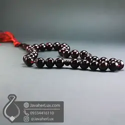 تسبیح یاقوت گارنت 33 دانه _ کد : 500076 | جواهر لوکس