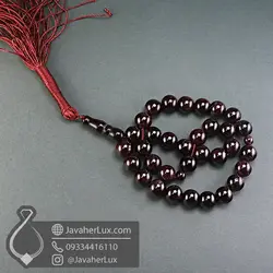 تسبیح یاقوت گارنت 33 دانه _ کد : 500076 | جواهر لوکس