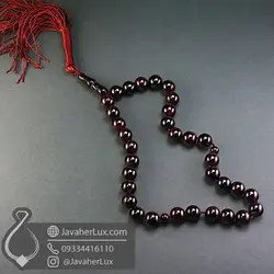 تسبیح یاقوت گارنت 33 دانه _ کد : 500076 | جواهر لوکس