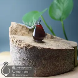 نیم ست سنگ عقیق سیاه اونیکس اصل و طبیعی _ کد : 400379 | جواهر لوکس