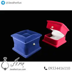 جعبه جواهر انگشتری مخملی _ کد : 700001