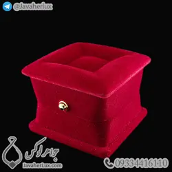 جعبه جواهر انگشتری مخملی _ کد : 700001