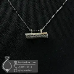 گردنبند جای حرز و دعای نقره با حکاکی حرز امام جواد | جواهر لوکس