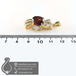 گردنبند نقره زنانه عقیق یمنی _ کد : 100774 | گردنبند عقیق یمنی | گردنبند زنانه | گردنبند عقیق