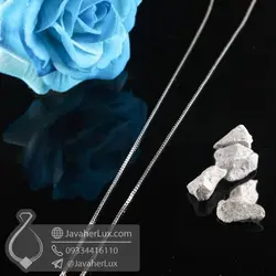 زنجیر نقره ونیزی _ کد : 100751 | زنجیر نقره 60 سانتیمتری | زنجیر نقره 55 سانتیمتری