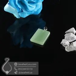 گردنبند سنگ آونتورین _ کد : 400735 | گردنبند سنگ | خرید گردنبند یشم | گردنبند زنانه