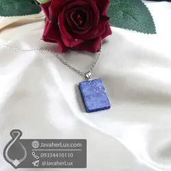گردنبند سنگ لاجورد افغان طبیعی و معدنی | جواهرلوکس
