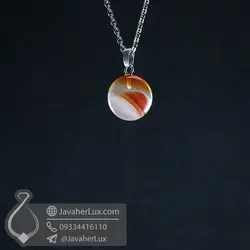 گردنبند سنگ عقیق _ کد : 400661