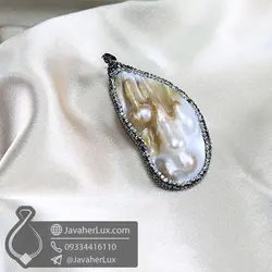 گردنبند مروارید و صدف _ کد : 400601