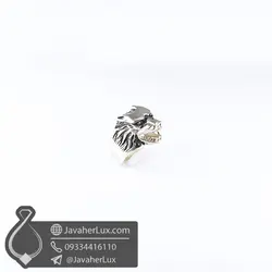 انگشتر نقره گرگ _ کد : 100591 | جواهر لوکس