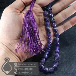 تسبیح سنگ آمتیست 33 دانه _ کد : 500065 | جواهر لوکس