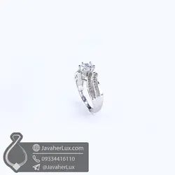 انگشتر نقره زنانه مدل رهان _ کد : 100518 | جواهر لوکس