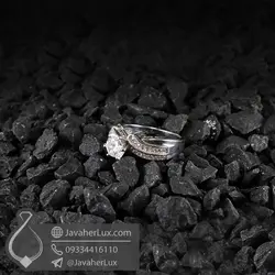انگشتر نقره زنانه مدل رهان _ کد : 100518 | جواهر لوکس