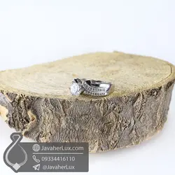 انگشتر نقره زنانه مدل رهان _ کد : 100518 | جواهر لوکس