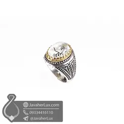 انگشتر نقره مردانه در نجف حکاکی یا شهید کربلا _ کد : 100496 | جواهر لوکس
