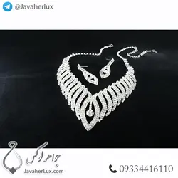 نیم ست استیل زنانه مدل جندل _ کد : 200285 | جواهر لوکس