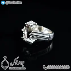 رکاب انگشتر نقره مردانه _ کد : 100453 | جواهر لوکس