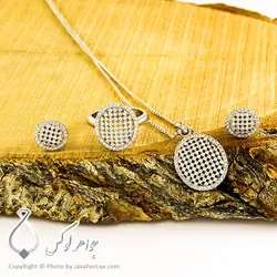 نیم ست نقره زنانه مدل دیکا _ کد : 100302 | جواهر لوکس