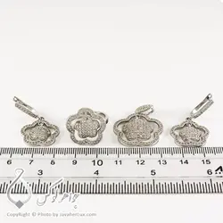 نیم ست نقره زنانه مدل امیل _ کد : 100300 | جواهر لوکس