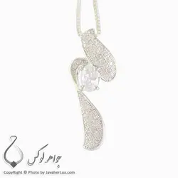 گردنبند نقره زنانه میکروستینگ مدل بازنه _ کد : 100224 | جواهر لوکس