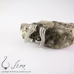 گوشواره نقره زنانه مدل تسی _ کد : 100255 | جواهر لوکس