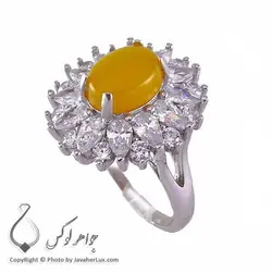 انگشتر زنانه شرف الشمس مدل رومیسا _ کد : 100192 | جواهر لوکس