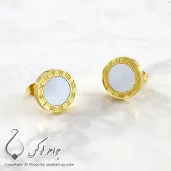 گوشواره زنانه بولگاری مدل آرال _ کد : 200201 | جواهر لوکس