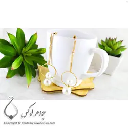 گوشواره زنانه مدل ریرا _ کد : 200179 | جواهر لوکس